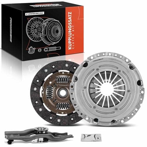 Image of Frankberg Clutch Kit with release fork 17 teeth Compatible with Colt VI Z2A Z3A 1.3L 1.5L 2004-2012 Forfour 454 1.3L 1.5L 2004-2006 Fortwo Cabrio/Coupe 451 1.0L 2008-2024 Replace# A4542500601