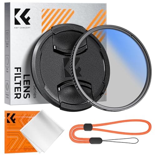 Image of K&F CONCEPT 55MM Polarising Filter Circular Polarizing CPL, Ultra Slim, Japan Optics, Multi Coated, with Lens Cap (Nano-K Series)