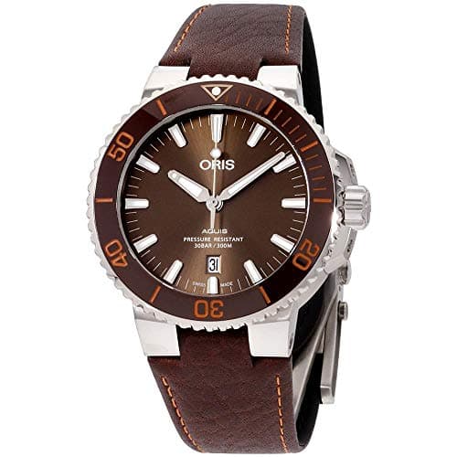 Image of Oris Aquis Date Automatic Brown Dial Men's Watch 01 733 7730 4152-07 5 24 12EB, Brown, Modern