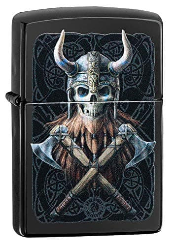 Image of Zippo - Windproof Lighter, Anne Stokes, Highly Polished Black, Colour Image, Refillable, Reusable, Windproof Design, Gift Box, Made in the USA