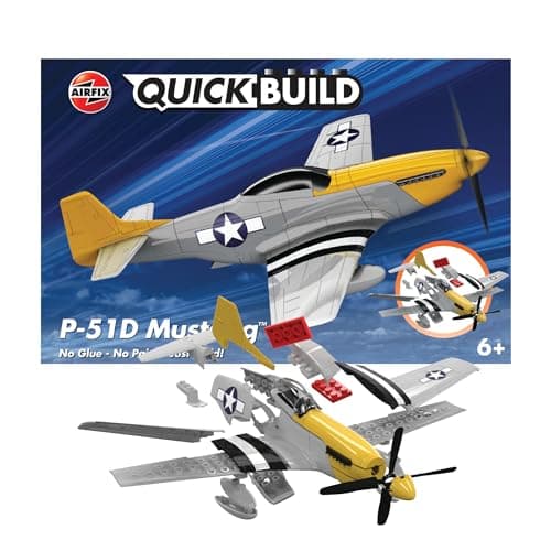 Image of Airfix P-51D Mustang Quickbuild Set
