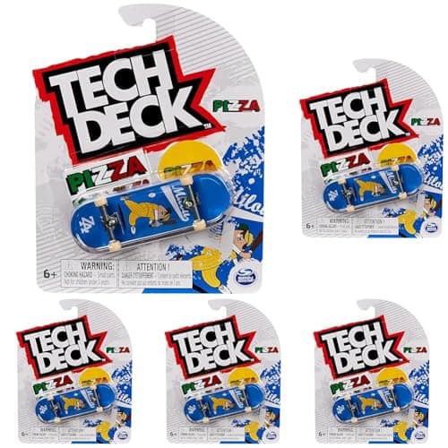 Image of Tech Deck, 96-mm Fingerboard with Authentic Designs, For Ages 6 and Up (Styles May Vary) (Pack of 5)