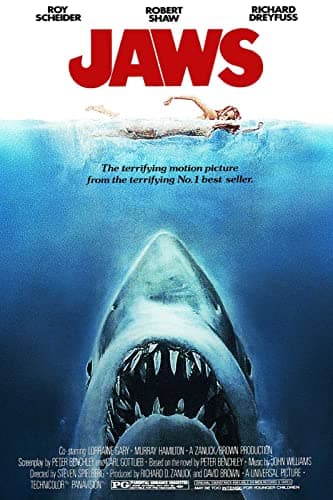 Image of Jaws Classic Vintage 80's Movie Poster