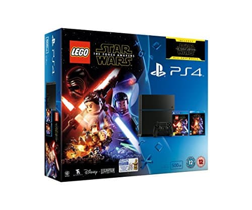 Image of Sony PlayStation 4 500GB Console with LEGO Star Wars: The Force Awakens Game + Blu-Ray Movie