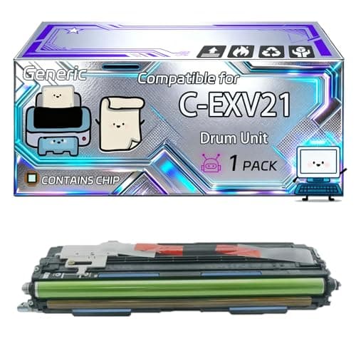 Image of C-EXV21 Drum Unit Compatible for Canon iRC2380i iRC2880 iRC2880i iRC3380 iRC3380e iRC3380i iRC3380Ne iRC3580Ne iR ADVANCE C3080i Printers, With Chip, 70000 Pages, Vibrant Colours (1 Pack Magenta)