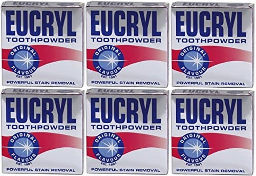 Image of x6 Eucryl Smokers Tooth Powder Original 50g