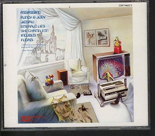 Image of MARILLION. FUGAZI. ORIGINAL 1984 ISSUE UNBARCODED CD ALBUM. CDP 7 46027 2.