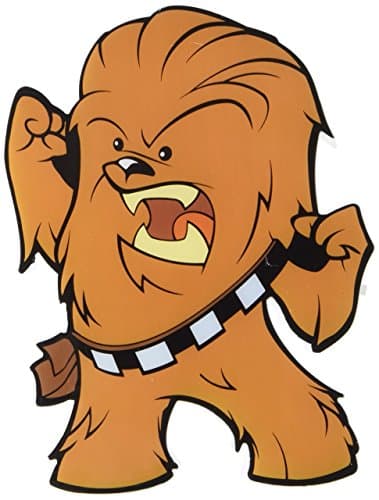 Image of 3D light FX Star Wars Chewbacca 3D Deco Mini-Sized LED Wall Light