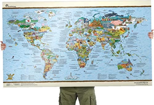 Image of World Map - Bucket list travel map