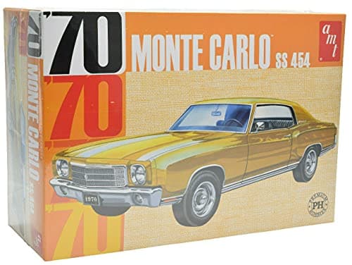 Image of AMT/Premium Hobbies 1970 Chevy Monte Carlo SS 454 1:25 Scale Plastic Model Car Kit CP7771