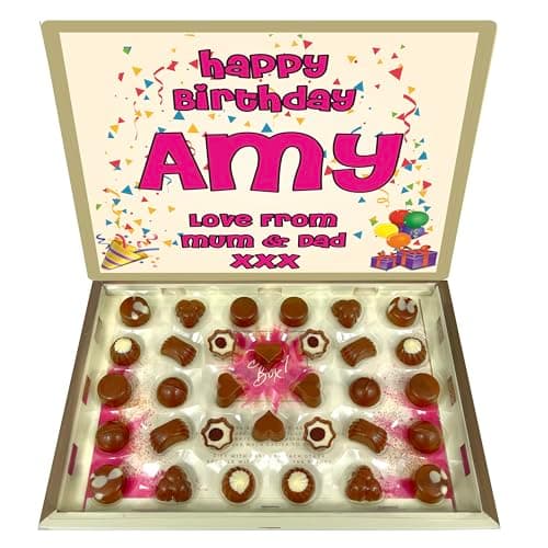 Image of Personalised Chocolate Gift Box Compatible With DAIRY BOX