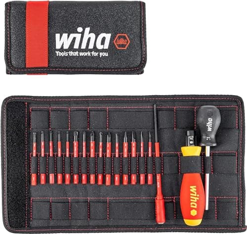 Image of Wiha 2872T18 TorqueVario-S Electric 0,8-5,0 Nm, Red Yellow