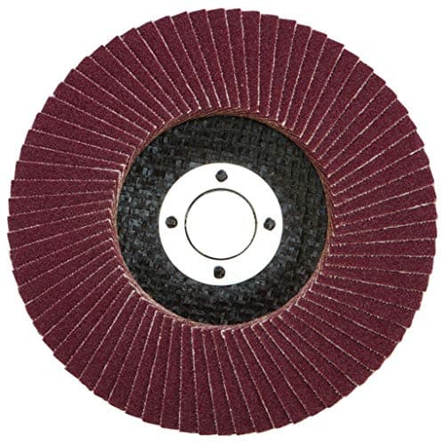 Image of 10 Pack of 115mm Mixed Grit (40 grit 60 grit 80 grit 120 grit) Aluminium Oxide Flap Discs for Angle Grinders