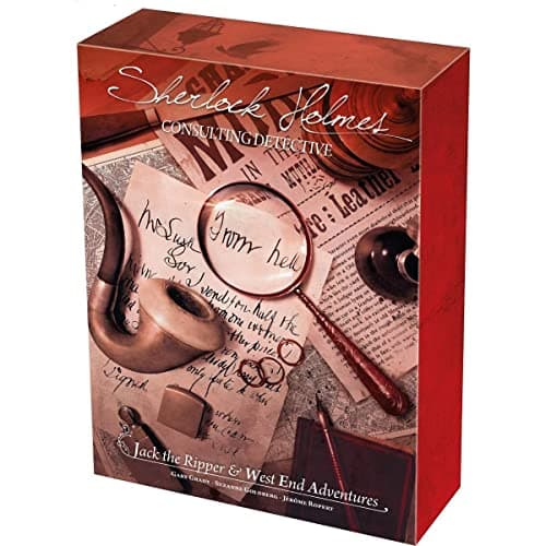 Image of Space Cowboys , Sherlock Holmes Consulting Detective: Jack the Ripper & West End Adventures , Board Game , Ages 14+ , 1-8 Players , 60-120 Minutes Playing Time
