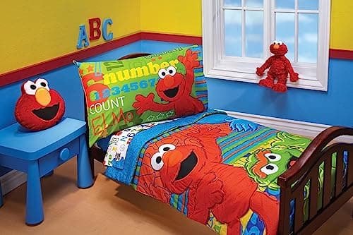 Image of Sesame Street ABC 123 4 Piece Toddler Set