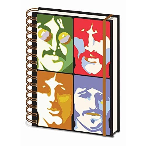 Image of The Beatles (Yellow Submarine - Faces A5 Wiro Notebook