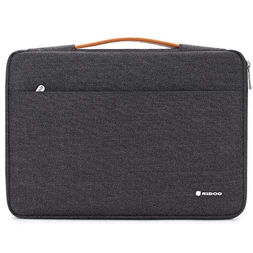 Image of NIDOO 12.5 Inch Laptop Sleeve Case Briefcase Notebook Handbag for 12.9" iPad Pro 2016 2017/13.3" all MacBook Pro / 13.5" Surface Laptop 2/13.3" Lenovo ThinkPad X390 / Yoga S730 730, Dark Gray