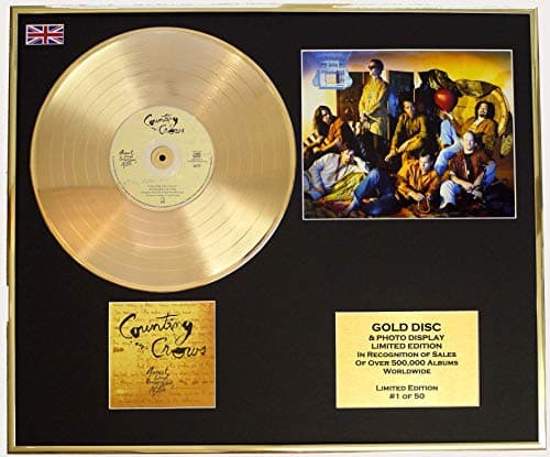 Image of COUNTING CROWS/CD GOLD DISC/RECORD & PHOTO DISPLAY/LTD. EDITION/COA/AUGUST & EVERYTHING AFTER