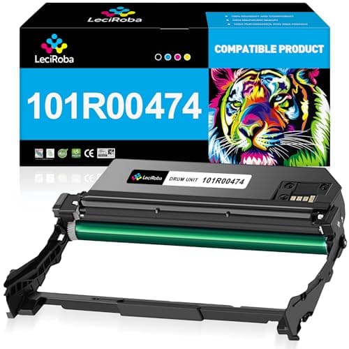 Image of LeciRoba 101R00474 Compatible Drum Unit Replacement for Xerox 101R00474 for Xerox WorkCentre 3215 3215NI 3225 3225DNI 3225VDNI Phaser 3052 3260 3260DI 3260DNI 3260VI 3260VDNI Printer (Black, 1-Pack)