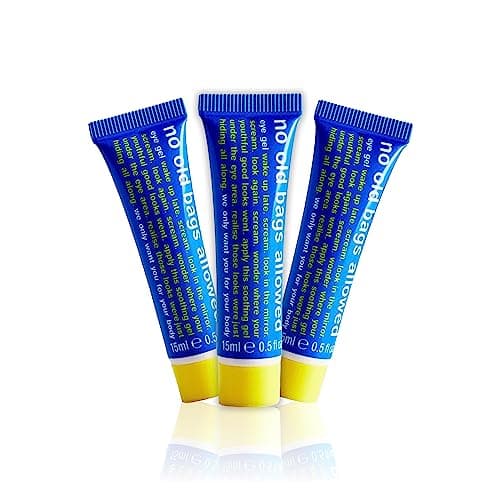 Image of Anatomicals Eye Gel For Dry Eyes - No Old Bags Allowed, Under Eye Gel For Dark Circles And Puffiness 3 Pack