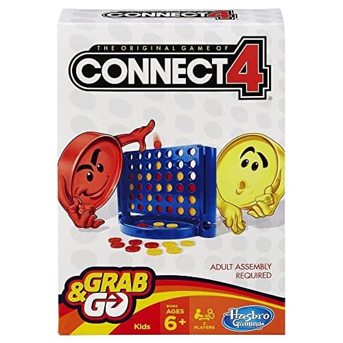 Image of Hasbro Gaming Connect 4 Grab and Go Game (‎Original version)