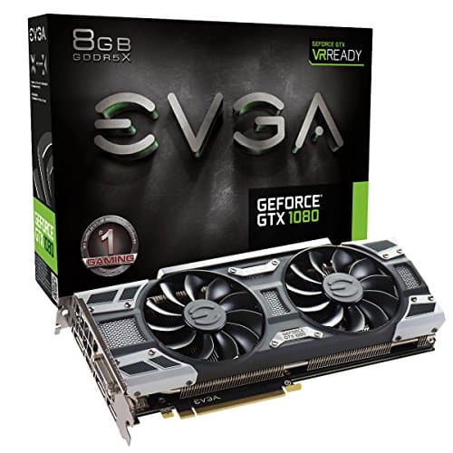 Image of EVGA GeForce GTX 1080 GAMING ACX 3.0, 8GB GDDR5X, LED, DX12 OSD Support (PXOC) Graphics Card 08G-P4-6181-KR
