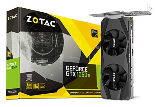 Image of Zotac NVIDIA GeForce GTX 1050Ti 4 GB LP Graphics Card - Black