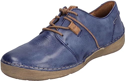 Image of Josef Seibel Women's Fergey 18 Mid Calf Boot, Blue Blau, 8 UK
