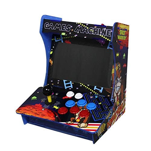Image of Arcade Games Machine Mini Tabletop Retro Gaming Console Cabinet 3303 Games Classic Assembled Video-game Player 10.1” Screen