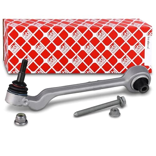 Image of febi bilstein 30515 Control Arm with additional parts, bush and joint, pack of one