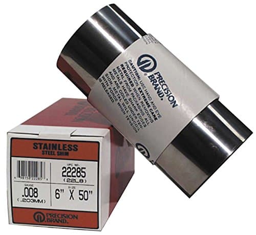 Image of 0.30mmx150mmx1.25M Stainless Steel Shim