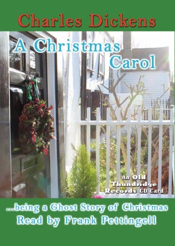 Image of Charles Dickens' A Christmas Carol - Read by Frank Pettingell Audio CD Greeting Card