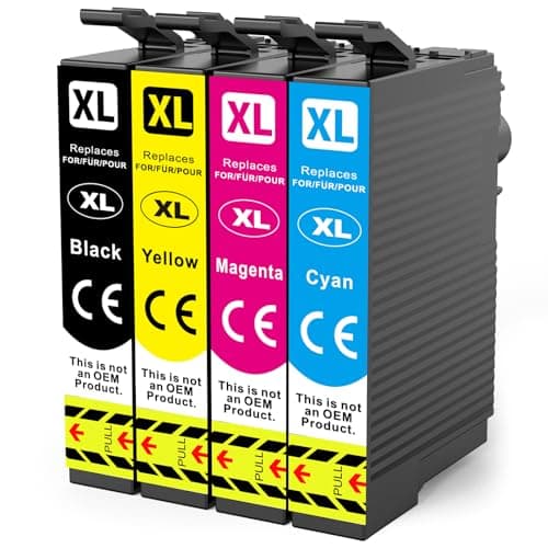 Image of Q-image Compatible T604XL Ink Cartridges multipack Compatible with T604XL Ink Cartridges for Epson Expression Home XP 2200 XP 2205 XP 3200 XP 4200 Workforce WF-2910DWF WF-2930DWF WF-2935DWF WF-2950DWF