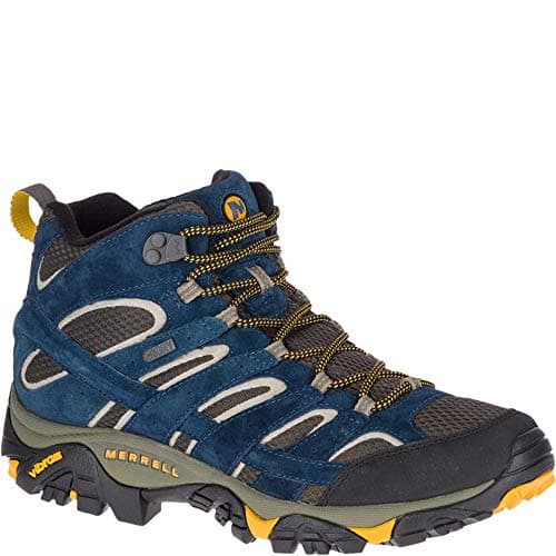 Image of Merrell Men's Moab 3 Mid GTX Hiking Shoe, Olive Green, 10 UK