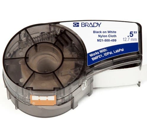 Image of Brady M21-500-499 - Label Cartridge for BMP21 Series, ID PAL, LabPal Printers, White