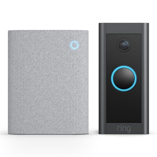 Image of Ring Video Doorbell Wired + Chime (3rd Gen) | Doorbell Security Camera, 1080p HD Video, Advanced Motion Detection, hardwired (existing doorbell wiring required) | 30-day free trial of Ring Home