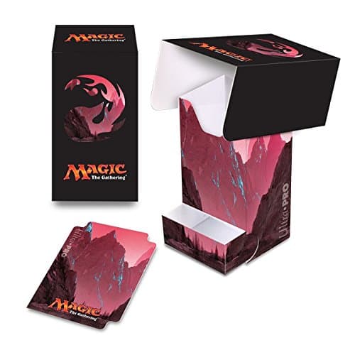 Image of Ultra Pro E-86534 Full-View Deck Box with Tray MTG: Mana 5 Mountain, Adult Unisex