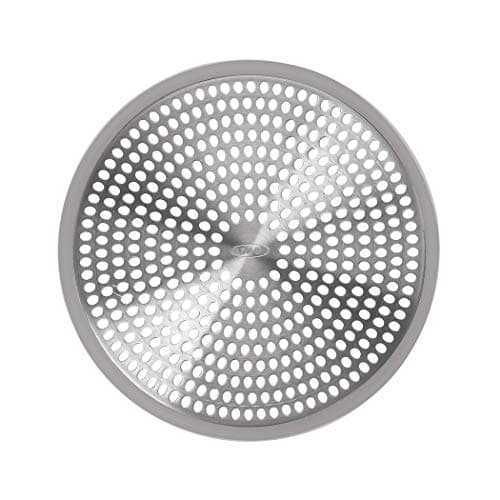 Image of OXO 1288100 Good Grips Shower Stall Drain Protector, White/Black, A