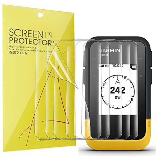 Image of Blueshaweu Compatible for Garmin eTrex SE Screen Protector, [6 Pack] Full Coverage TPU Clear Film Compatible with Garmin eTrex SE (6 pack)