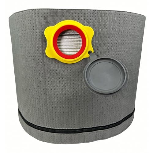 Image of Macam Reusable Dust Bag Compatible with Dewalt and Vacmaster Shop Vacs - 4-16 Gallons Capacity, 1 Pack Vacuum Bag, Filter Bag, Easy emptying (14-16 Gallons)