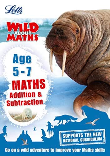 Image of Maths ― Addition and Subtraction Age 5-7 (Letts Wild About)