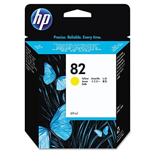 Image of HP 82 Original Ink Yellow Standard Capacity 69 ml Pack of 1