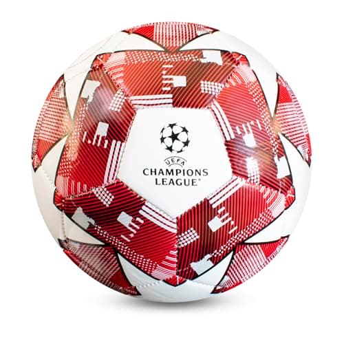 Image of UEFA Unisex Cl07693 Team Merchandise Champions League Football, White, One Size UK