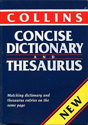 Image of Collins Concise Dictionary and Thesaurus
