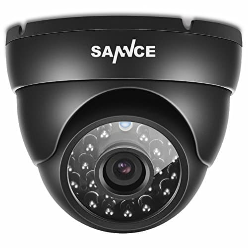 Image of SANNCE 1080P Security CCTV Dome Camera AHD/TVI/CVI/CVBS 4-in-1 for Analog Surveillance System 2MP, 100 FT Super Night Vision, 3.6 MM Lens Weatherproof IP66 Casing, NO Adapter