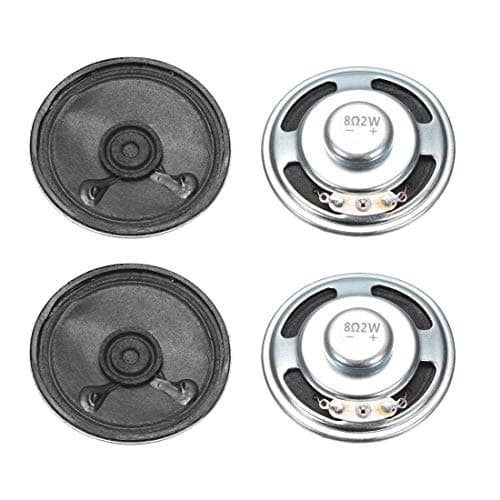 Image of sourcing map 2W 8 Ohm DIY Magnetic Speaker 50mm Round Shape Replacement Loudspeaker 4pcs