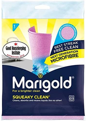 Image of Marigold 2 x Squeaky Clean Microfibre Cloth