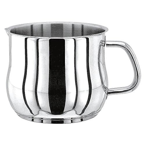 Image of Stellar Classic Stainless Steel Jug Style Sauce Pot or Milk Pan 14cm 1.7 Litre Capacity, Induction Ready, Dishwasher Safe