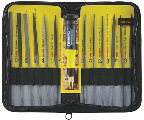 Image of General Tools Swiss Pattern Needle File Set, 12-Piece (707475)
