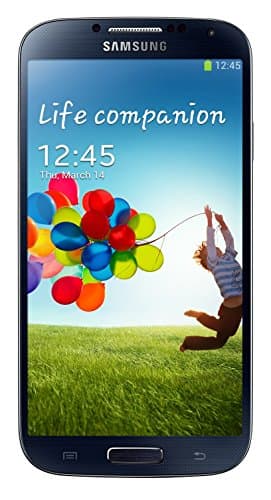 Image of Samsung Galaxy S4 5 inch UK SIM-free (unlocked) Smartphone (Quad Core 1.9GHz, 2Gb RAM, 16Gb storage, 4G, WLAN, BT, Camera, Android 4.2.2) - Black Mist